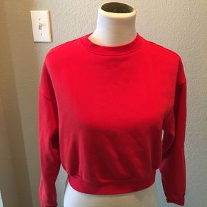 Xsmall red pullover sweatshirt by H&M